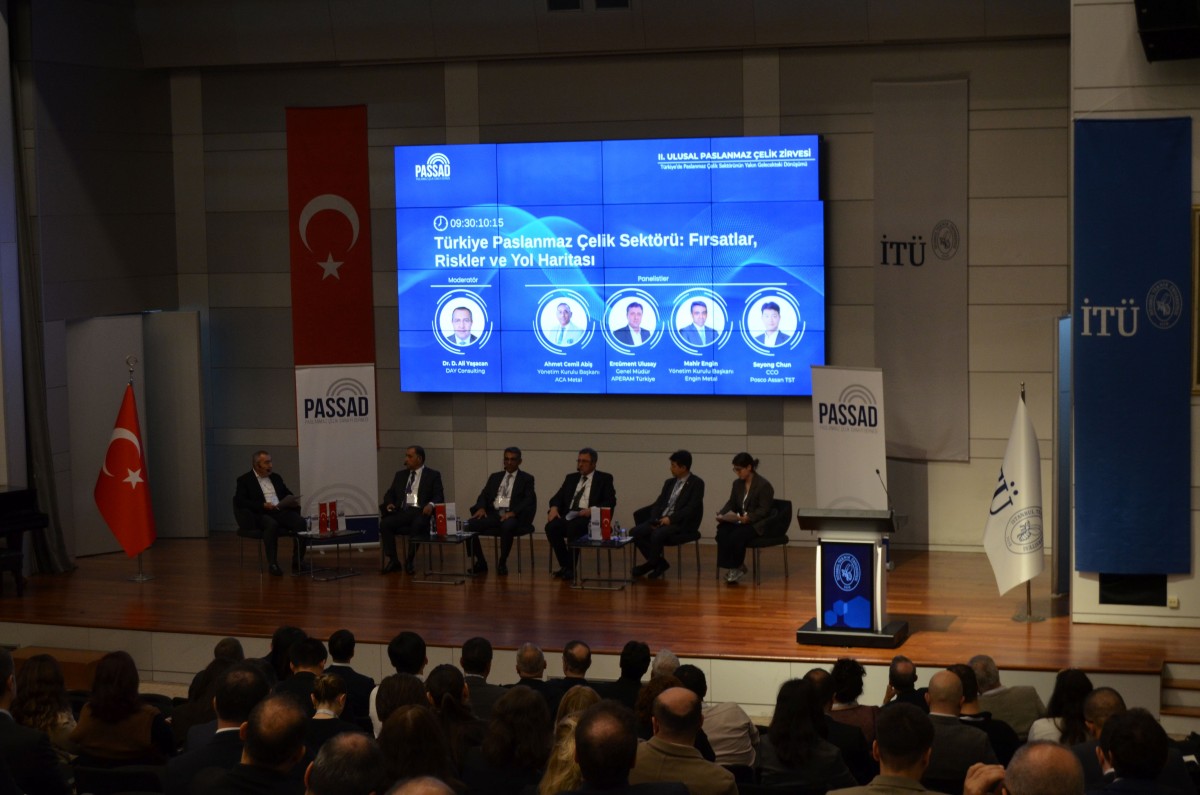 Paslanmaz çelik sektörünün geleceği II. Ulusal Paslanmaz Çelik Zirvesi'nde ele alındı
