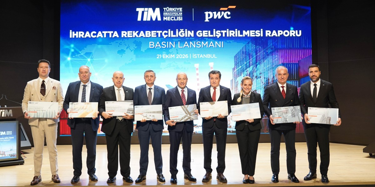 “İhracatta Rekabetçiliğin Geliştirilmesi” başlıklı raporu açıklayan TİM Başkanı Mustafa Gültepe:
